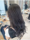 透明感抜群のアッシュグレージュ