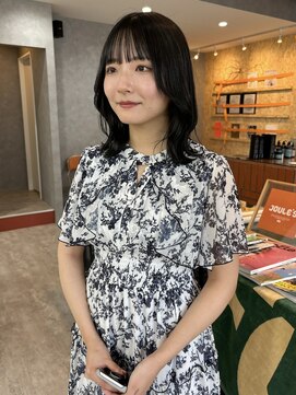 ジュール(JOULE'S) ダークグレージュ×ミディアムヘア＊