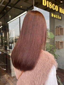 ディスコヘアー ベッロ(DISCO HAIR bello) 明るめ暖色ベージュ