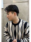 ガイルヘア センターパート メンズパーマ 代官山 中目黒