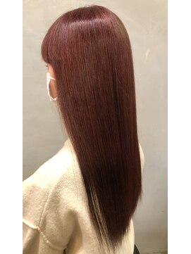 コミュニヘア(communi Hair) ブレンドカラー+縮毛矯正+4STEP Tr