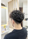 ツーブロックパーマメンズ八戸　20代30代40代
