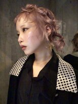 ソル ジングウマエ(SOL JINGUMAE)&nbsp;【mai】透明感ホワイトピンクベージュニュアンスアレンジ