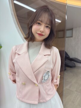 ロンドルピナス 小倉(Lond Lupinus) ブルーブラック/ワイドバング/美髪のススメ/外ハネボブ/北九州