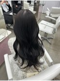 地毛風カラー！ 透明感カラー 韓国ヘア くびれヘア