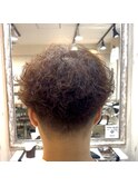 【MEN'S HAIR】刈り上げ×シャドウパーマ