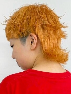 ウィコ 新宿(WICO) オレンジヘア[新宿駅/ホワイトブロンド/イメチェン/美髪]