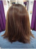 白髪ぼかしハイライト