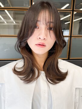 ソア 渋谷(soar) 10代20代30代大人可愛いヨシンモリアッシュブラウンパーマ
