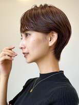 エルヘアメゾン(el. hair maison) ピンクベージュマッシュショート☆