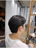 ダウンパーマ×ストレート