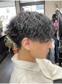 波巻きスパイラル 波巻きパーマ