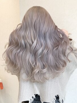 ラグーン(LAGOON) ホワイトミルクティーベージュ/バレイヤージュ/ケアブリーチ