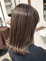 ルイ(ROUIS produced by LUCK 津田沼)&nbsp;ROUIS 津田沼 ハイライト×グレー