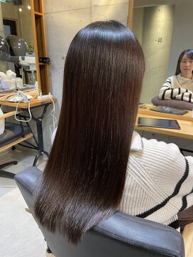 【極上の髪質改善】ストレートエステ
