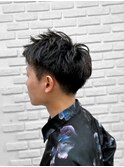 アクティブショート/ツイストピンパーマ/スパイキーショート