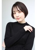 シースルーモテバングショート