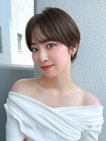 アフロート ディル(AFLOAT D'L) 大人ガーリー似合わせカットダークアッシュ