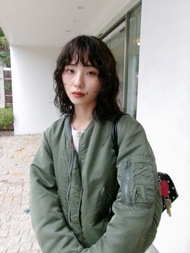 チクロヘアー(Ticro hair) ＠nkkn15 nuance perm