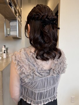 イミ(imi) ハーフアップ/ハーフツイン/ヘアセット/ヘアアレンジ/登戸