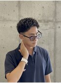 スパイキーショート フェード メンズ メンズカット 横須賀中央