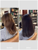 ハナレ バイ エフブンノイチ(hanare by 1/f)&nbsp;黄味が消えるグレージュ