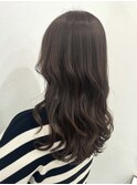 セミロング×ショコラブラウン