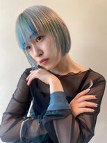 マノ 千歳烏山(MaNO)&nbsp;【c9】髪質改善ショートボブハイライト白髪ぼかしヘアセット30代