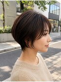 前下がりボブ