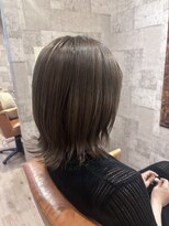 ヘアサロン アプリ(hair salon APPLI) 透明感ベージュ×くびれミディ
