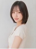 秋カラーブリーチなしひし形ショートレイヤー韓国風ボブp北浦和