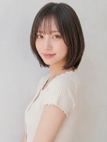 カバーヘア アカデミー 北浦和西口店(COVER HAIR ACADEMY)&nbsp;秋カラーブリーチなしひし形ショートレイヤー韓国風ボブp北浦和