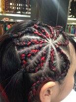 ゾーマ(ZOUMA) フラワーコーンロウ トリックスタイル