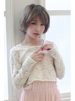 バグズ ヘアデザイン 桔梗が丘店(Baguz HAIR DESIGN)&nbsp;外国人風ショート×ハイ透明感カラー