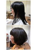 [朝楽]お手入れ簡単！ふんわりボブ[お客様][林　翔大]