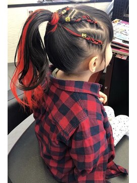 マドゥーズ ヘアショップ(Madoo's hair shop) キッズコーンロウ