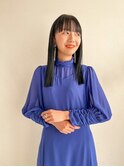 酸性ストレート_スタイリング簡単_ワンレン