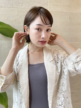 ビュートリアム265(BEAUTRIUM 265) 人気スタイル/ぱつっとミニボブ/切りっぱなしボブ/20代30代40代