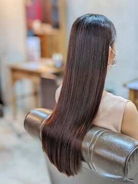 髪のエステ専門店 ヌーク(nuuk) 髪質改善/縮毛矯正/蒲生/城東/美髪/ピンクブラウン