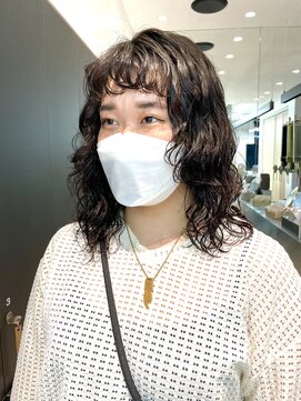 ロンドシエル 横浜(Lond ciel) 顔周り/スパイラルパーマ/ニュアンスパーマ/横浜