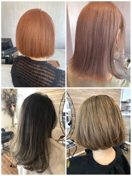 ルーチュヘアー(Lu cu hair)の写真/なりたいイメージに合わせあなたに似合うをご提案♪艶感溢れるトレンドカラーもお任せ！理想の最旬カラーを