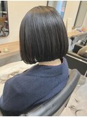 恵比寿 ボブ 黒髪 大人ボブ ボブカット