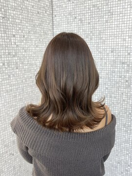 ザック ヴィ(ZACC  vie) くびれヘア / くすみグレージュ