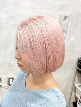 ロア 福岡天神本店(LORE) ダブルカラーベージュカラーケアブリーチカラーハイトーンカラー