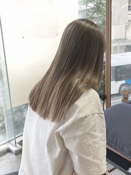 グランデ(GRANDE) 髪質改善トリートメント/グレージュ/ハイライト/艶髪