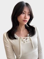 20代30代大人可愛い小顔デジタルパーマナチュラル毛先パーマ