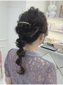 【ヘアアレンジ】　たまねぎポニーテールアレンジ　＊Lilme＊　
