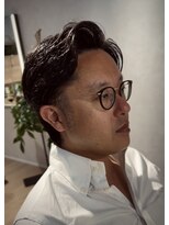 ウノプリールヴァモス(unopulir Vamos)&nbsp;大人の色気アップワンカールパーマサイドパート