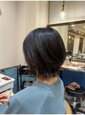 メルティカラー似合わせカットウェーブミディアム髪質改善前髪