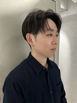 ガーデンタチカワネクスト(garden tachikawa next) ナチュラルセンターパート/ハンサムショート/前髪後れ毛